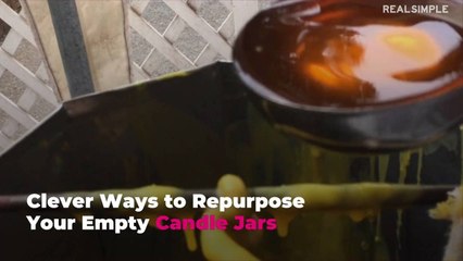 Clever Ways to Repurpose Your Empty Candle Jars