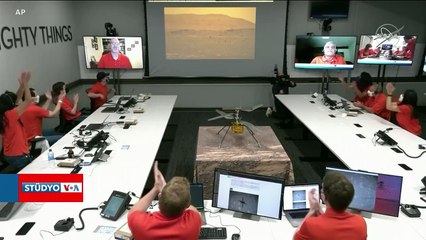 Mars'ta İlk Helikopter Uçuşu Başarıyla Tamamlandı