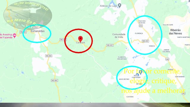 Um furacão passou na LMG 808 em Caracóis, Esmeraldas - MG: Várias árvores caídas