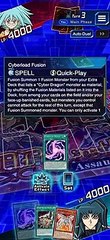 Yu-Gi-Oh! Duel Links - Cyberload Fusion Magic Card Gameplay