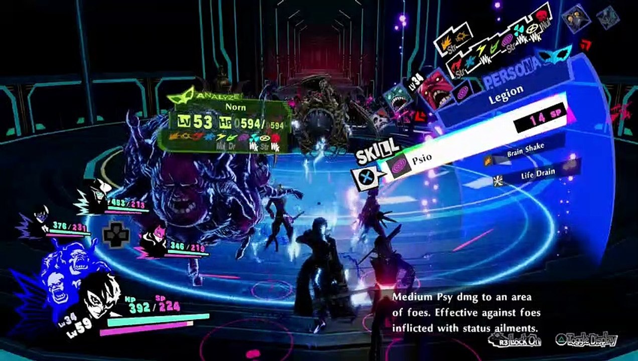 PERSONA 5 STRIKERS (PS5) BLIND PART 70 6TH JAIL & THUNDER EMPEROR