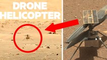 VIDEO: NASA's Ingenuity helicopter flew on Mars for the first time, making history