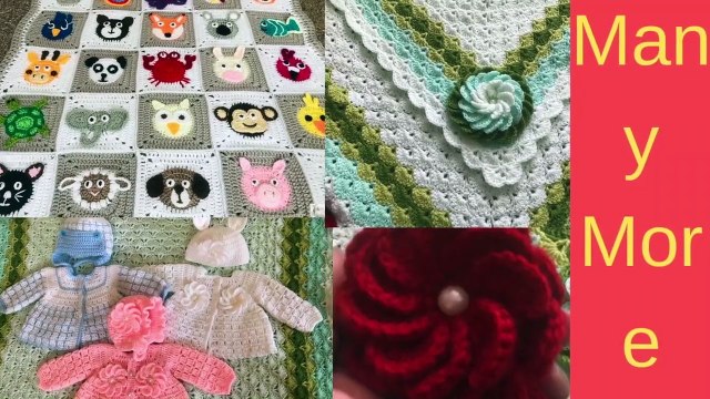 Crochet Animal Blanket/Crochet Baby Blanket/Crochet Octopus/Part:8