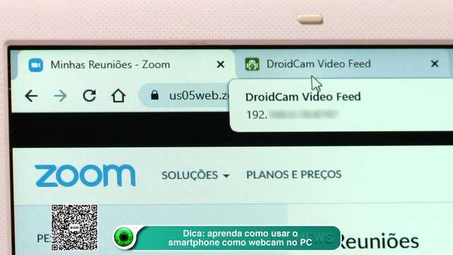 Dica- aprenda como usar o smartphone como webcam no PC