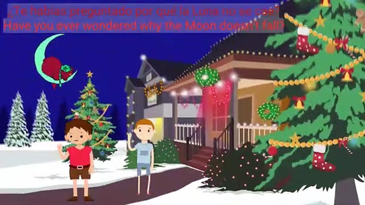 ¿Por qué la Luna no se cae?