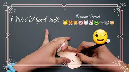 10 Amazing Origami Animal Faces Diy / Easy Paper Crafts Without Glue