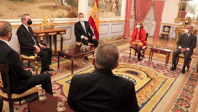 Abinader y el rey de España hablan de vacunación, crisis económica y relaciones bilaterales