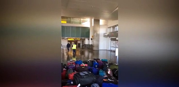 New York John F. Kennedy Havalimanı'nı su bastı