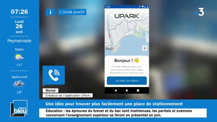 Une idée pour trouver plus facilement une place de stationnement sur la Côte d'Azur