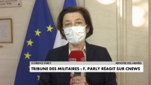 Florence Parly, ministre des Armées, réagit à l’appel de Marine Le Pen aux armées : «C’est une faute politique de vouloir appeler les armées à rejoindre un parti politique»