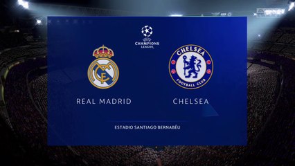 Real Madrid vs Chelsea || UEFA Champions League - 27th April 2021 || Fifa 21