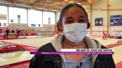Un 4ème titre européen pour Mélanie De Jesus Dos Santos en gym