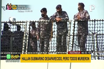 Confirman la muerte de los 53 tripulantes del submarino perdido en Indonesia