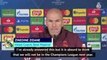 Real don't 'fear' UEFA retribution or Champions League ban - Zidane