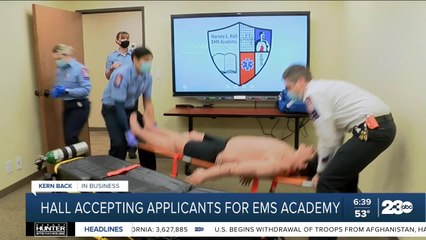 Kern Back in Business: Hall Ambulance accepting applicants for EMS academy