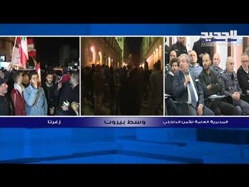 كيف ردت مراسلة الجديد على نقيب الصحافة في لبنان بعد إبداء رأيه بـ الثورة باسم الصحافيين؟