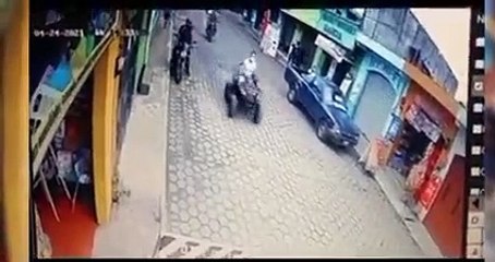 Asaltan negocio donde hay una caja bancaria en Quetzaltenango