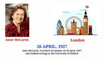Anne McLaren's 94th Birthday _ Google doodle celebrates British biologist scientist, Anne McLaren