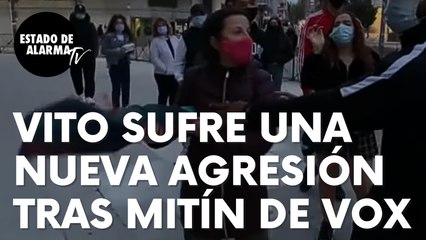 Agreden e insultan a nuestro reportero Vito, tras el acto de Vox en Fuenlabrada: “Sinverguenza”