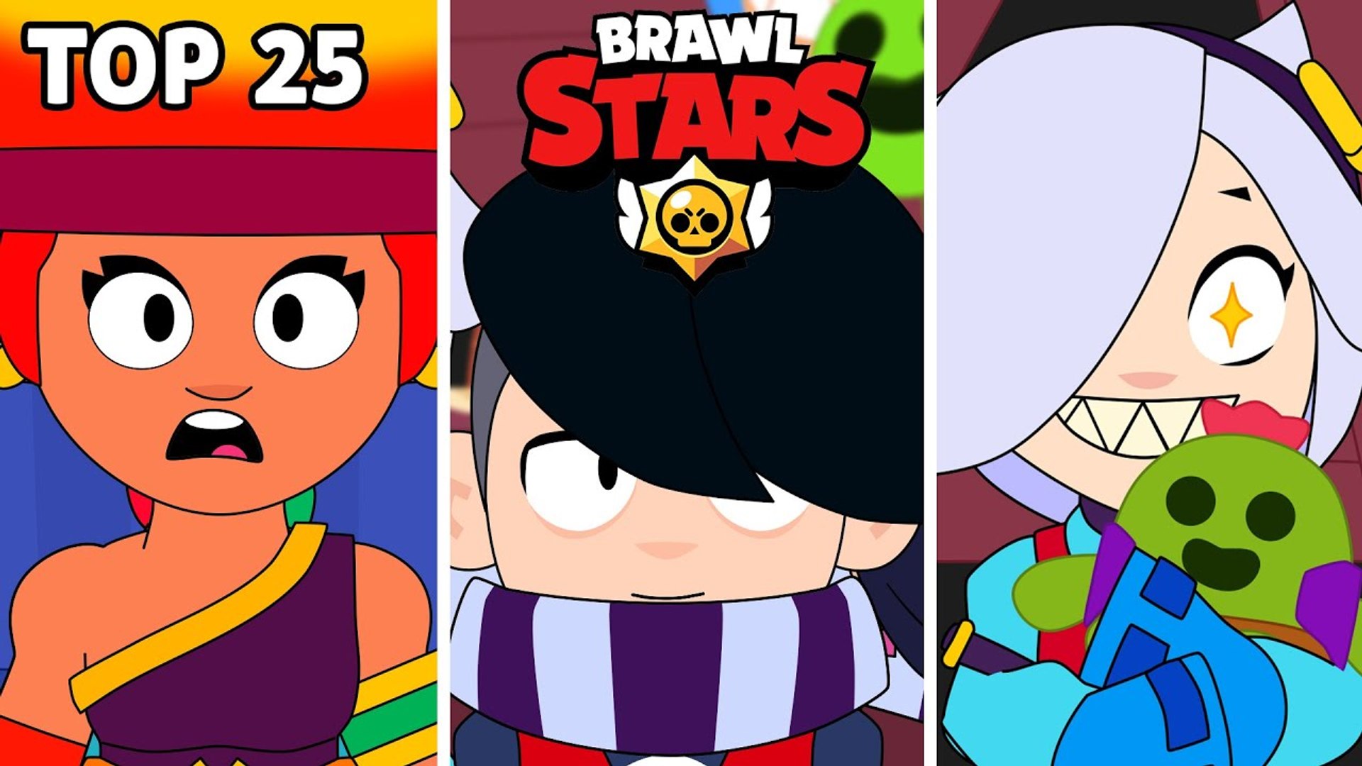 Top 25 Best Brawl Stars Animations Compilation By Gumymation Video Dailymotion - brawl stars animation hd