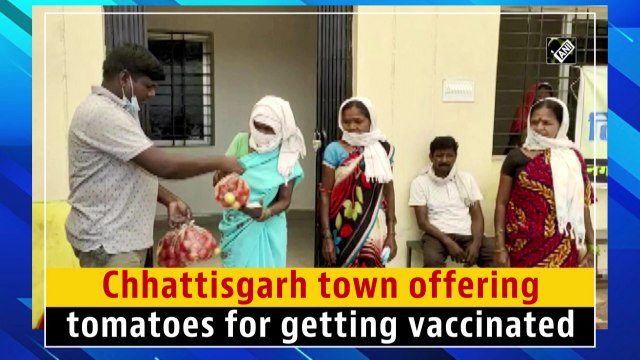 Chhattisgarh town offering tomatoes for getting vaccinated