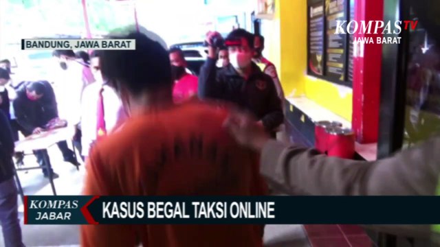 Polrestabes Bandung Tangkap Begal Taksi Online
