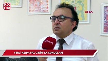 Yerli aşıda Faz-2'nin ilk sonuçları Klasik yan etkiler