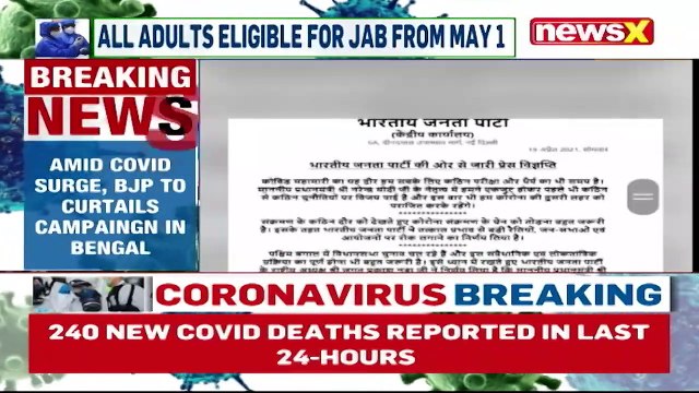BJP To Curtail Campaigns In Bengal _ Move Amid Surge In Covid Cases _ NewsX