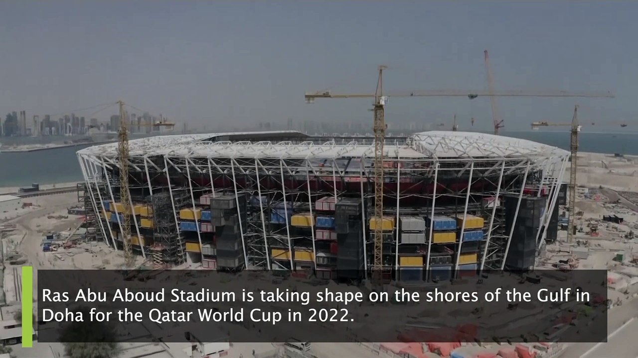 Tour of Ras Abu Aboud Stadium, 2022 World Cup venue