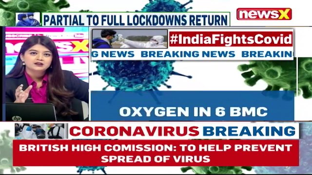 Covid Patient Dies In Front Of Bhabha Hospital _ 6 BMC Hospitals Face Oxygen Shortage _ NewsX