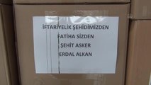 Türkiye Gaziler ve Şehit Aileleri Vakfı, 3 bin 650 aileye iftarlık dağıttı