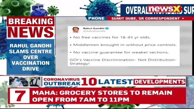 'No Vaccine Guarantee For Weaker Sections' _ Rahul Slams Centre Over Vaccination Drive _ NewsX