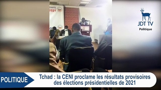 Proclamation des résultats provisoires de l'élection présidentielle au Tchad