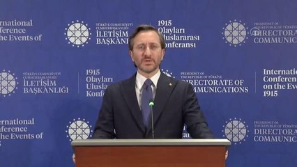 İletişim Başkanı Altun: "Kullanışlı bir yalan üzerinden ülkemize saldıranların derdinin Osmanlı Ermenileri olmadığını çok iyi biliyoruz"