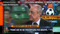 Florentino Pérez: «Por la calle me dicen que fiche a Mbappé y yo respondo ‘tranquilo’»
