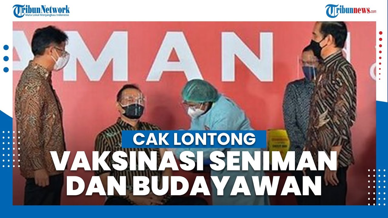 Vaksinasi Massal Seniman dan Budayawan Digelar, Cak Lontong Kampanyekan 'Tak Kenal Maka Tak Kebal'