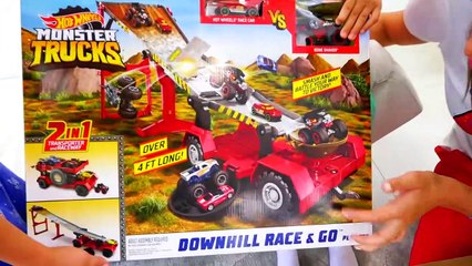 Vlad Y Nikita Juegan Con Hot Wheels Monster Trucks