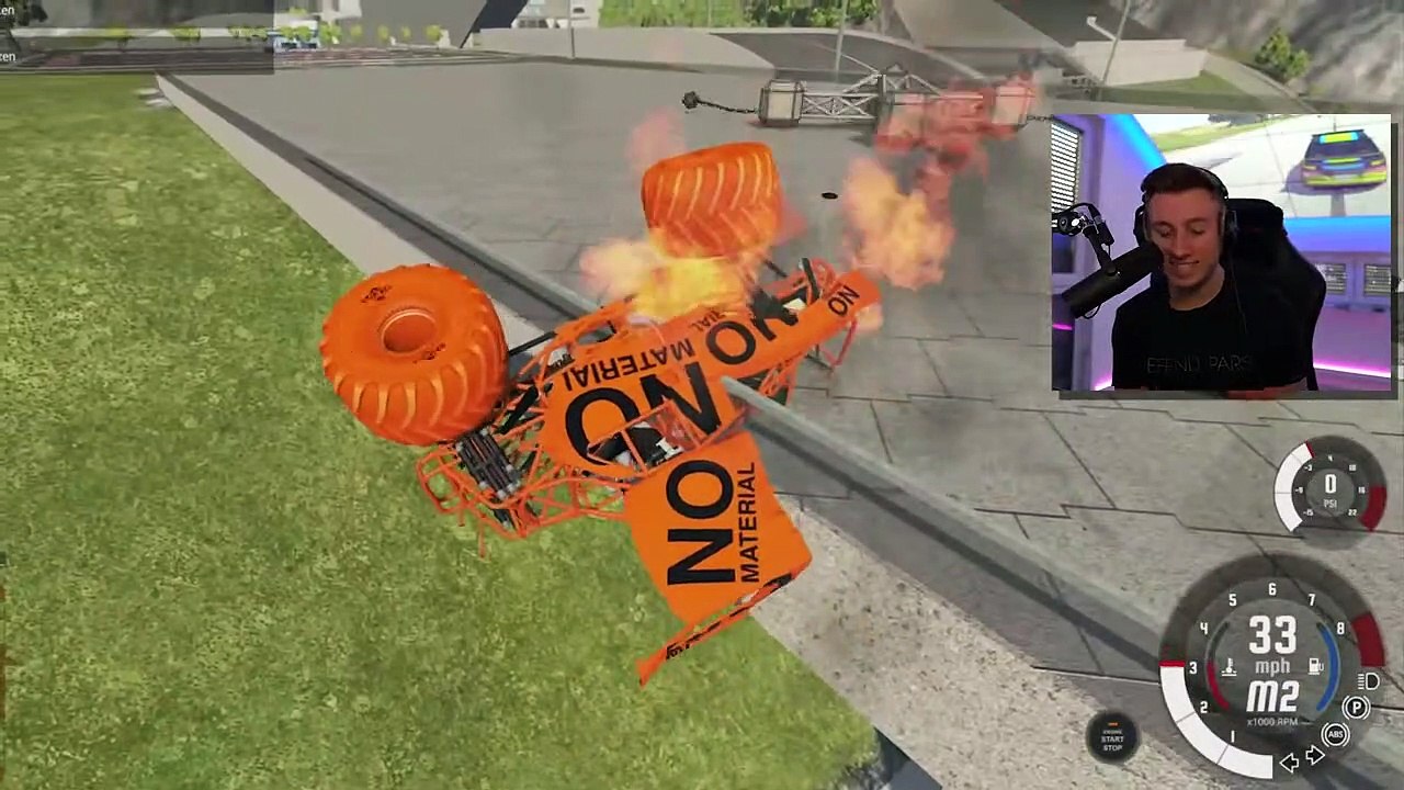 300 Km/H Lamborghini Unfall! (Crash-Test Simulator)