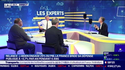Les Experts : Joe Biden engage 25 % du PIB en relance, la France bride sa dépense publique - 20/04