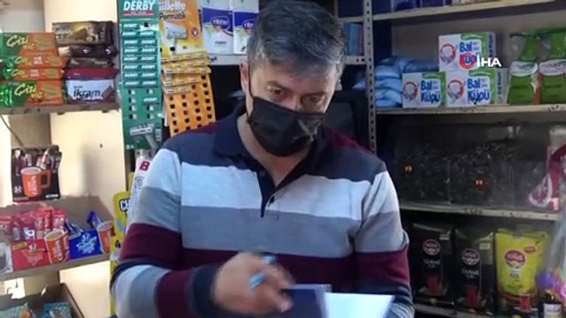 Hayırseverler bakkalın veresiye defterini kapattı
