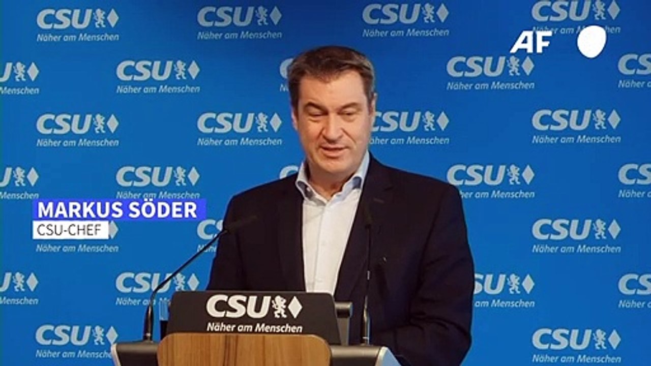 Söder bietet Laschet 'volle Unterstützung' im Wahlkampf an