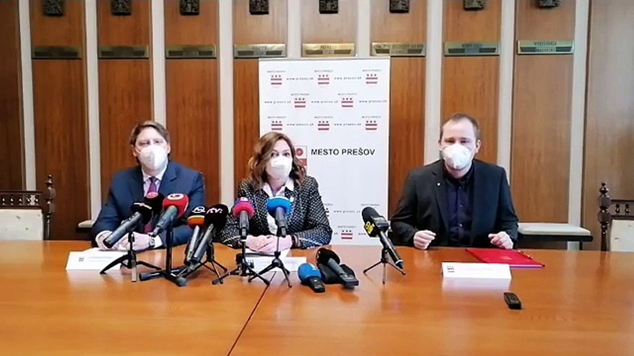 ZÁZNAM: TK vedenia mesta Prešov