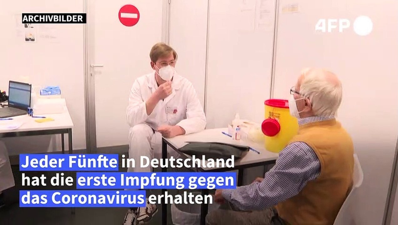 Jeder Fünfte in Deutschland hat erste Corona-Impfung
