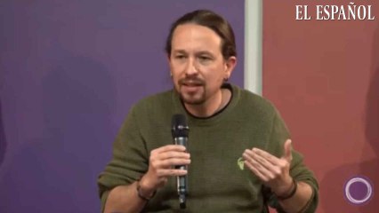Pablo Iglesias presenta un programa para sacar "de la desobediencia constitucional" a Madrid.