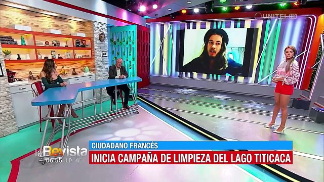 Activista francés iniciará con limpieza en Copacabana, instituciones se unen a su causa