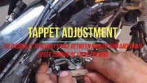 METEOR FIRST SERVICE _TAPPET ADJUSTMENT. HOW IS IT DONE. ENGINE HEAD OPENED. _METEOR _METEORTAPPET(360P)