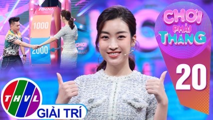 Đỗ Mỹ Linh ẵm trọn tiền thưởng với những câu trả lời “xuất thần” | Chơi Phải Thắng – Tập 20: Vòng 3