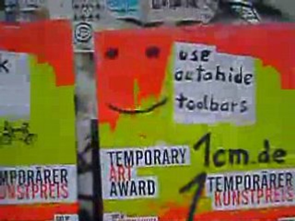 Berlin streetart  creations / objects