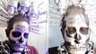 Easy Diy Zip Tie Skull Crown - Skeleton Makeup Tutorial