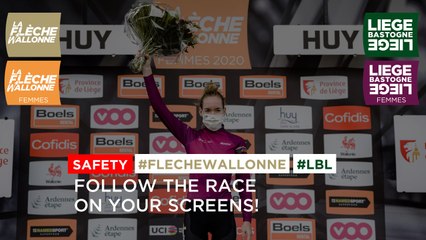 We all love the #FlecheWallonne & #LBL, but in 2021, follow the race on your screens !